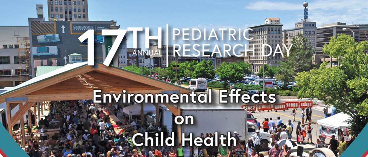 17th pediatric research day banner
