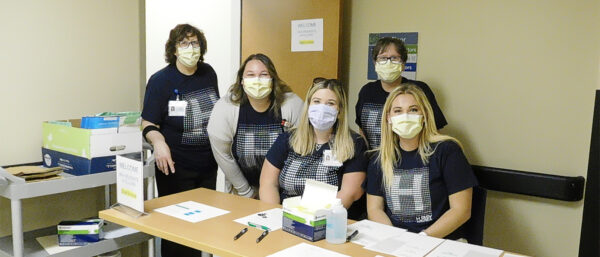 GME staff from left Wright Hamburg Hess Campe Vanitvelt 2021 orientation